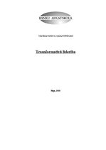 Konspekts 'Transformatīvā līderība', 1.