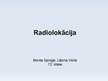 Prezentācija 'Radiolokācija', 1.