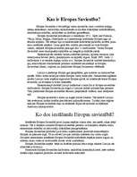 Referāts 'Latvijas gatavība iestāties Eiropas Savienībā', 1.