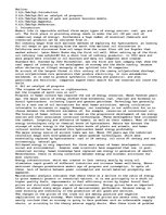 Eseja 'Oil and Progress', 1.