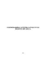 Referāts 'Uzņēmējdarbības attīstība Latvijā un reģionos no 2007. līdz 2012.gadam', 1.