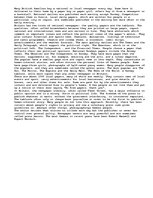 Eseja 'British Newspapers', 1.