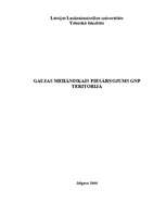 Referāts 'Gaujas mehāniskais piesārņojums GNP teritorijā', 1.