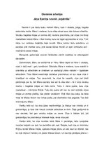 Eseja 'Dievietes arhetips Jāņa Ezeriņa novelē "Iegātnīša"', 1.