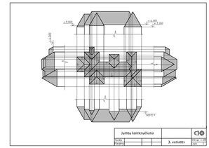 Paraugs 'Jumtu konstruēšana', 1.