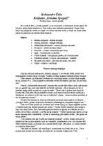 Konspekts 'Aleksandrs Čaks "Iedomu spoguļi"', 1.