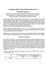 Konspekts 'Statistikas pētījums - Vai pastāv sakarība starp alkohola patēriņu un pusaudžu m', 1.