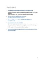 Referāts 'Preventīvie pasākumi ergonomisko darba vides risku novēršanai laboratorijas vidē', 14.