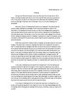 Eseja 'Cheating', 1.