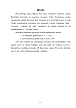 Eseja 'Cilvēka pamattiesības Latvijas Republikas Satversmē un ASV konstitūcijā', 1.