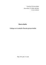 Referāts 'Līzings un tā uzskaite finanšu grāmatvedībā', 1.