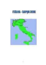 Referāts 'Itālija', 1.