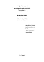 Referāts 'Valsts sociālie pabalsti', 1.