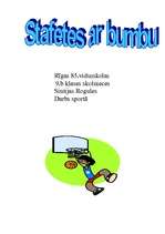 Konspekts 'Sporta stafete 9.klasei', 1.