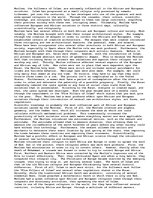 Eseja 'Muslim Cultural Influence on Africa and Europe', 1.