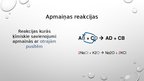 Prezentācija 'Ķīmisko reakciju vienādojumi', 10.