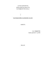 Referāts 'Politisko režīmu salīdzinošā analīze', 1.