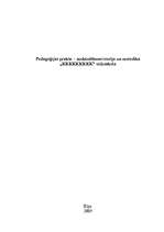 Prakses atskaite 'Pedagoģijas prakse "Audzināšanas teorija un metodika"', 1.