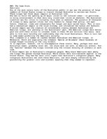 Eseja 'WW2: The Home Front (Australia) Americans', 1.