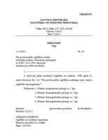 Paraugs 'Izraksts', 1.