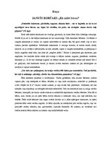 Eseja 'Janušs Korčaks "Kā mīlēt bērnu"', 1.