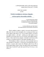 Eseja 'Tekstila izstrādājumu ražošanas ilgtspēja - veicinot aprites ekonomikas attīstīb', 1.