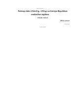 Referāts 'Padomju laiks un Latvijas Republikas neatkarības atgūšana', 1.