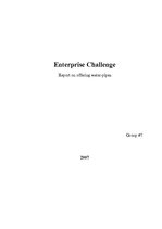 Referāts 'Enterprise Challenge', 1.