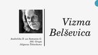 Prezentācija 'Vizma Belševica', 1.