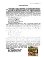 Konspekts '"Dziesma par Rolandu". Saturs, varoņu raksturojums, kaujas apraksti', 1.