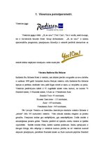 Referāts 'Viesnīcas "Radisson Blu Rīdzene" analīze', 3.