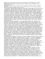 Eseja 'Social Structure Part II: Social Protest ', 1.