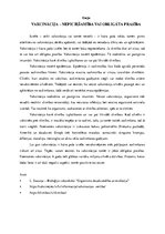 Eseja 'Vakcinācija - nepieciešamība vai obligāta prasība', 1.