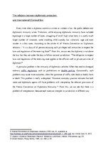 Eseja 'Diplomatic Immunity from Criminal Liability', 5.