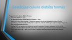 Prezentācija 'Cukura un gestācijas diabēts grūtniecības laikā', 12.
