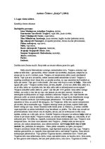 Konspekts 'Antons Čehovs "Kaija"', 1.