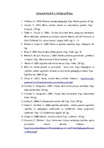 Diplomdarbs 'Vecākā pirmsskolas vecuma bērnu sadarbības prasmju sekmēšana kustību rotaļās', 37.