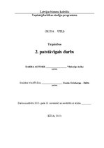 Konspekts 'Produkta dzīves cikls', 1.