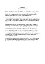 Konspekts 'Recenzija par izrādi "Ziedonis un Visums"', 1.