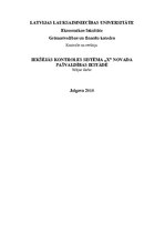 Referāts 'Iekšējās kontroles sistēma X novada pašvaldības iestādē', 1.