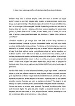 Eseja 'Ir tikai viena patiesa greznība: cilvēciskas attiecības starp cilvēkiem', 1.