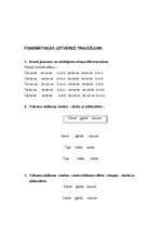 Referāts 'Fonemātiskās uztveres traucējumi', 1.