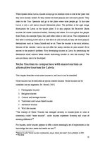 Referāts 'Latvia - Tourist Destination Positioning Capabilities and Development', 15.