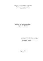 Prakses atskaite 'Atskaite par kafijas ražošanas uzņēmumu "Simeks"', 1.