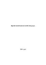 Referāts 'Ilgstošie bezdarbnieki kā sociāli atstumtā grupa', 1.
