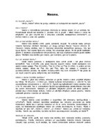 Konspekts 'Neons', 1.