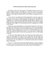 Eseja 'What should be done to reduce income inequality?', 1.