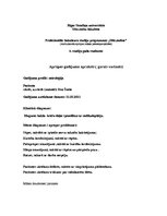 Prakses atskaite 'Aprūpes gadījuma apraksts neiroloģijā', 1.