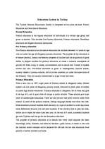 Konspekts 'Education System in Turkey', 1.