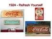Prezentācija 'Uzņēmuma "Coca-cola" lozungu vēsture', 15.